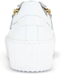 Gabor Witte Leren Sneakers White Dames