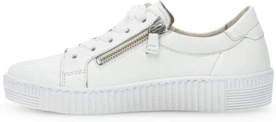 Gabor Witte Leren Sneakers White Dames