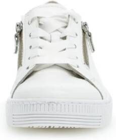 Gabor Witte Leren Sneakers White Dames