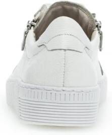 Gabor Witte Leren Sneakers White Dames