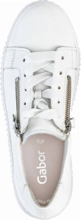 Gabor Witte Sneakers voor Vrouwen White Dames