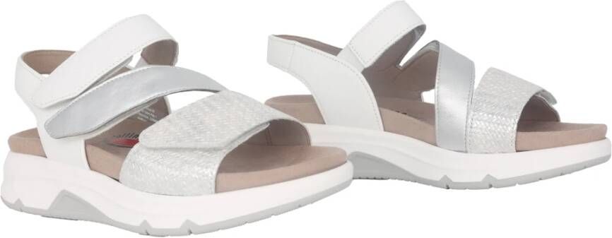 Gabor Witte wandelsandalen voor vrouwen White Dames