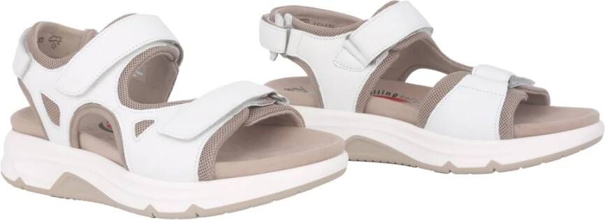 Gabor Witte wandelsandalen voor vrouwen White Dames