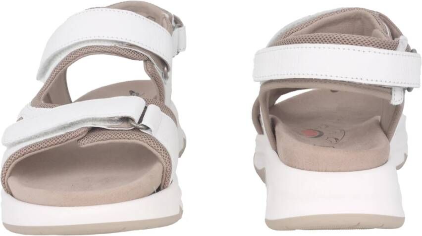 Gabor Witte wandelsandalen voor vrouwen White Dames