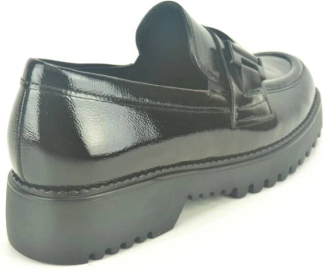 Gabor Zwart Kant Moccasin Black Dames