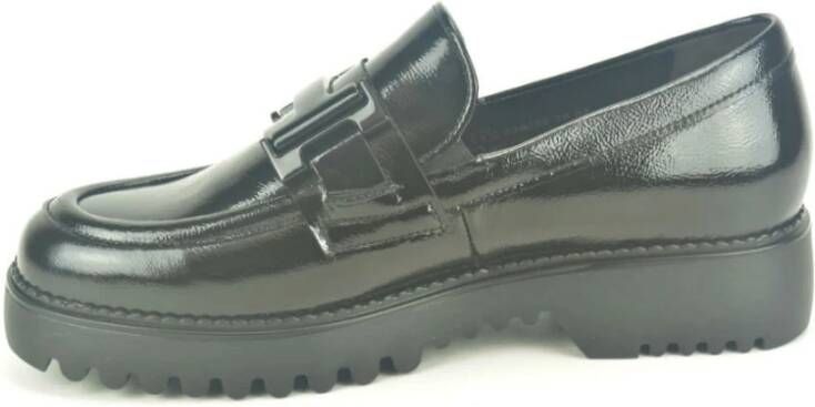 Gabor Zwart Kant Moccasin Black Dames