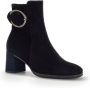 Gabor Zwarte Gesloten Booties Enkellaarzen Black Dames - Thumbnail 3