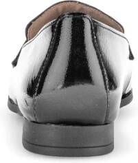 Gabor Zwarte lakleren loafers Black Dames