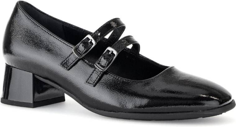 Gabor Zwarte lakleren pumps Black Dames