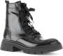 Gabor Zwarte lakleren veterschoenen Black Dames - Thumbnail 4