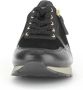 Gabor Zwarte Leren Basket Sneakers Black Dames - Thumbnail 5