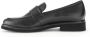 Gabor Zwarte leren loafers wintereditie Black Dames - Thumbnail 2