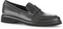 Gabor Zwarte leren loafers wintereditie Black Dames - Thumbnail 3