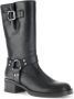 Gabor Zwarte Leren Mid Boots Black Dames - Thumbnail 3