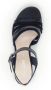 Gabor Zwarte Leren Sandalen Black Dames - Thumbnail 6