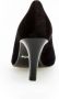 Gabor Zwarte Velours Klassieke Pumps Black Dames - Thumbnail 5