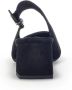 Gabor Zwarte Velvet Leren Sling Black Dames - Thumbnail 6