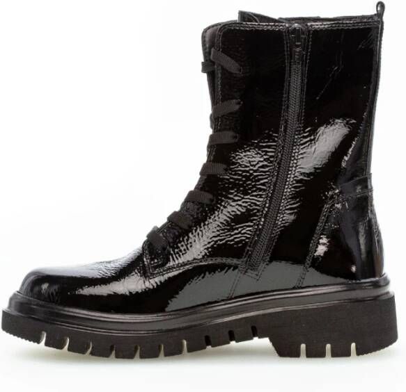 Gabor Zwarte Veterschoenen Black Dames