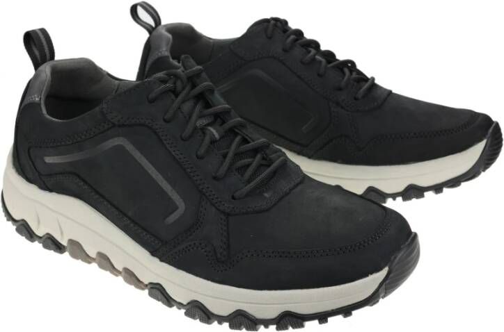 Gabor Zwarte Walking Sneaker Beste Rollende Schoenen Black Heren