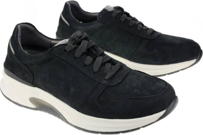 Gabor Zwarte wandelsneaker voor heren Black Heren