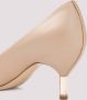 Gabriela Hearst Donker Kameel Leren Puntige Neus Pomp Beige Dames - Thumbnail 3