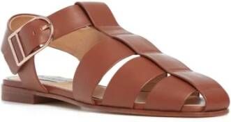 Gabriela Hearst Lynn Sandal Stijlvol en Comfortabel Brown Dames