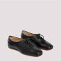 Gabriela Hearst Maya Flat Zwarte Leren Schoenen Black Dames - Thumbnail 3