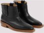 Gabriela Hearst Zwarte Leren Enkellaars Ss23 Black Dames - Thumbnail 3