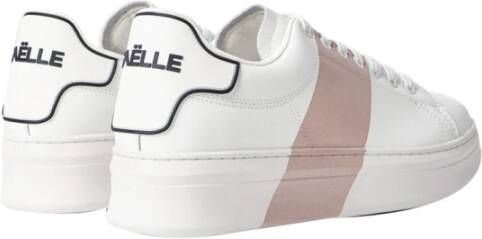 Gaëlle Paris Beige Sneakers Minimalistisch Design Moderne Stijl Beige Heren