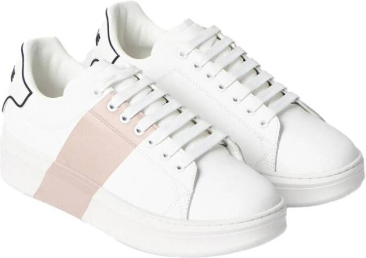 Gaëlle Paris Beige Sneakers Minimalistisch Design Moderne Stijl Beige Heren