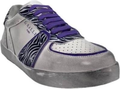 Gaëlle Paris Dames Eco-Leren Sneakers Purple Dames