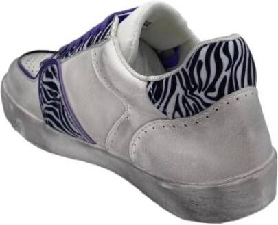 Gaëlle Paris Dames Eco-Leren Sneakers Purple Dames