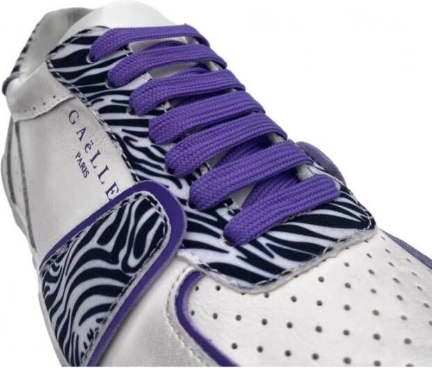 Gaëlle Paris Dames Eco-Leren Sneakers Purple Dames