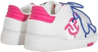 Gaëlle Paris Eco Leren Lage Sneakers Pink Dames