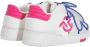 Gaëlle Paris Eco Leren Lage Sneakers Pink Dames - Thumbnail 3