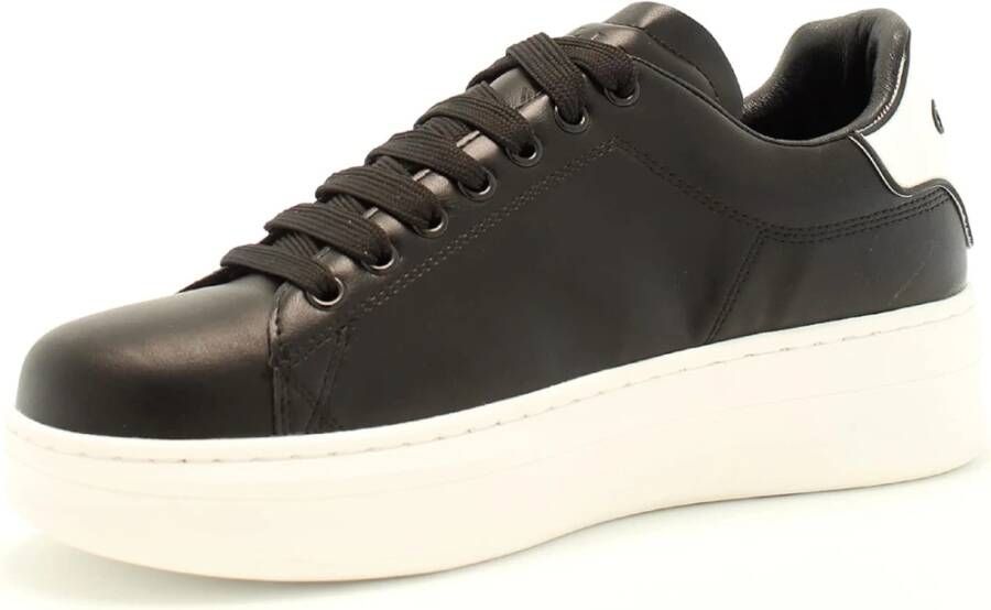 Gaëlle Paris Eco-Vriendelijke Patch Sneakers Black Heren