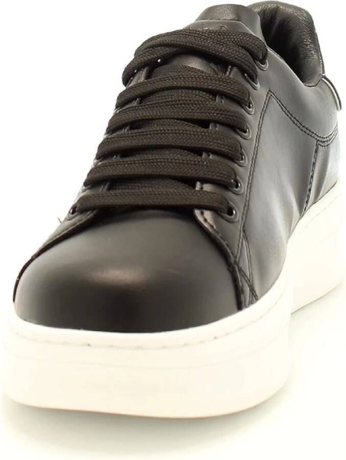 Gaëlle Paris Eco-Vriendelijke Patch Sneakers Black Heren