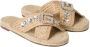 Gaëlle Paris Elegante Beige Sandalen Beige Dames - Thumbnail 3