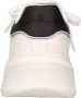 Gaëlle Paris Sportieve witte vetersneakers met contrastdetails White Dames - Thumbnail 8