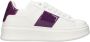 Gaëlle Paris Gbcdp3077 Sneaker in wit met paarse accenten Purple Dames - Thumbnail 3