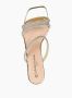 Gaëlle Paris Gouden Lage Sandalen voor Vrouwen Beige Dames - Thumbnail 4