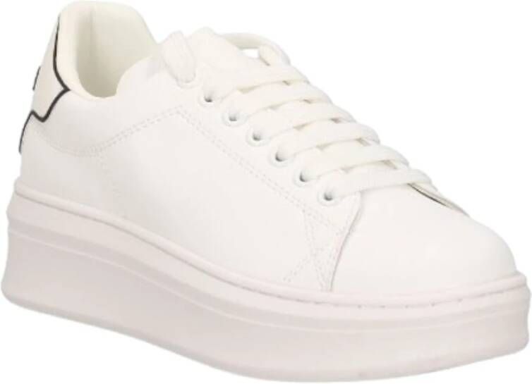 Gaëlle Paris Lage Sneakers White Dames