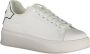 Gaëlle Paris Sportieve Vetersneakers Wit Contrast Logo White - Thumbnail 8