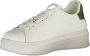 Gaëlle Paris Sportieve Vetersneakers Wit Contrast Logo White Dames - Thumbnail 6