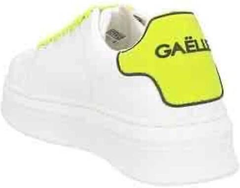 Gaëlle Paris Sneakers met Rubberen Hiel Yellow Dames