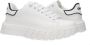 Gaëlle Paris Witte Sneakers met Mesh Details White Dames - Thumbnail 3