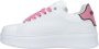 Gaëlle Paris Eco-Vriendelijke Rubberen Hiel Sneakers Pink Dames - Thumbnail 4