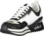 Gaëlle Paris Sportieve Veterschoenen Zwart Contrast Logo Black Dames - Thumbnail 3