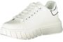 Gaëlle Paris Sportieve Vetersneakers Wit Contrast Logo White Dames - Thumbnail 3