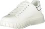 Gaëlle Paris Sportieve Vetersneakers Wit Contrast Logo White Dames - Thumbnail 6